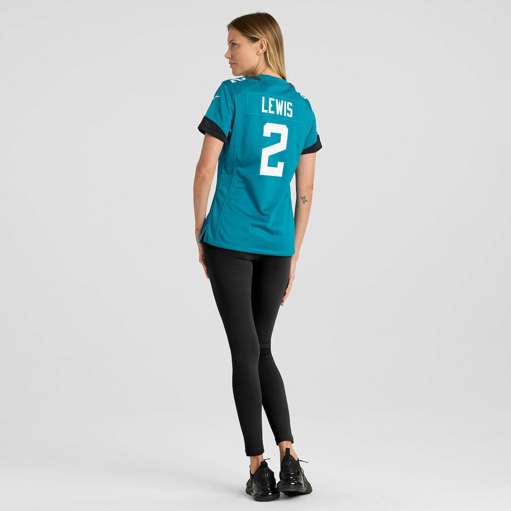 Jourdan Lewis Jacksonville Jaguars Women's Team Game Jersey Teal