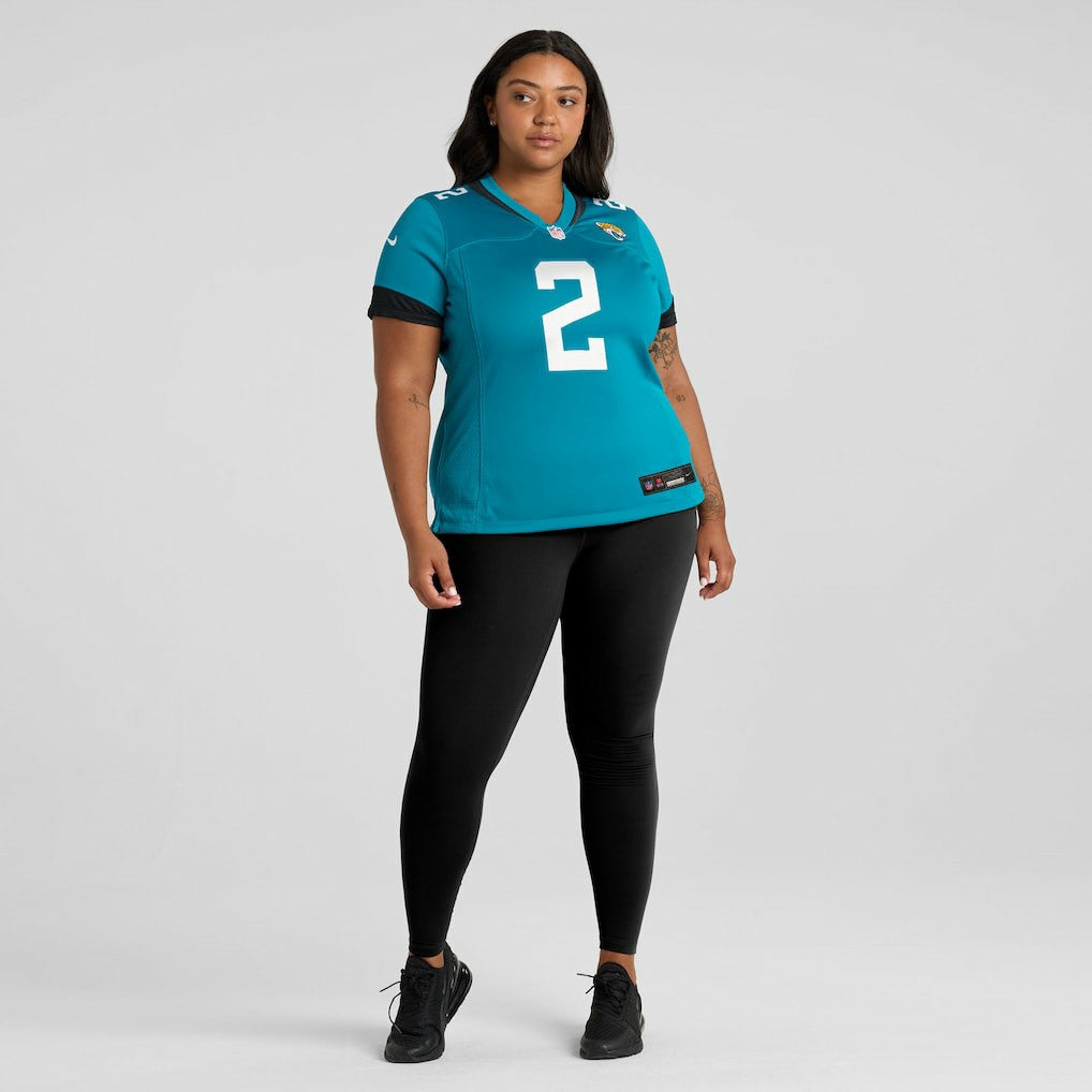 Jourdan Lewis Jacksonville Jaguars Women's Team Game Jersey Teal