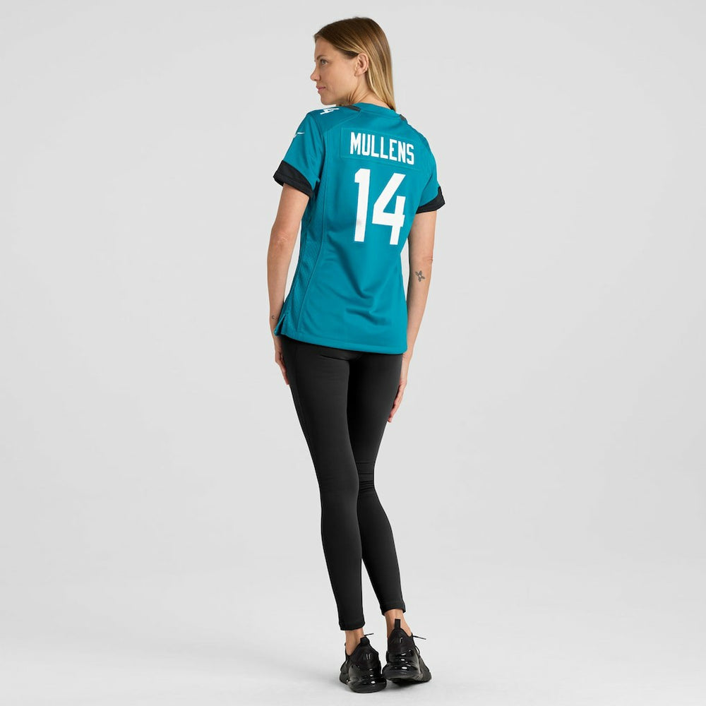 Nick Mullens Jacksonville Jaguars Women's Team Game Jersey Teal