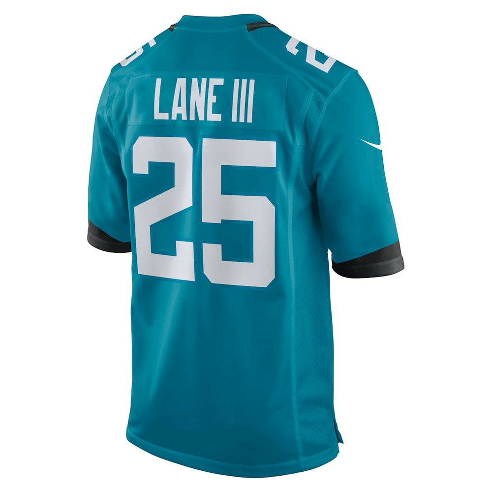 Rayuan Lane III Jacksonville Jaguars Team Game Jersey Teal