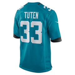 Bhayshul Tuten Jacksonville Jaguars Team Game Jersey Teal