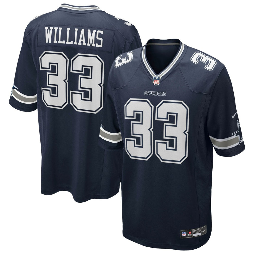 Javonte Williams Dallas Cowboys Team Game Jersey Navy