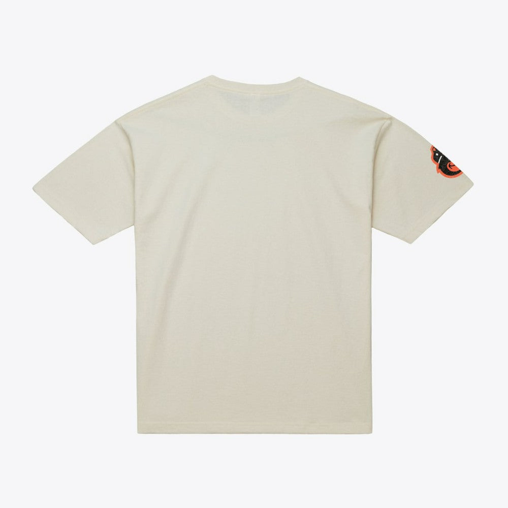 Cal Ripken Jr. Baltimore Orioles Mitchell & Ness Cooperstown Collection Throwback Name & Number T-Shirt - Cream T-shirts