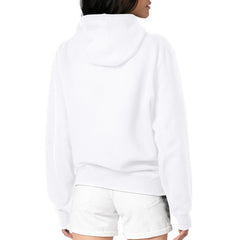 Minnesota Twins G-III 4Her by Carl Banks Women's Metallic Drop Fleece Hoodie - White Hoodies