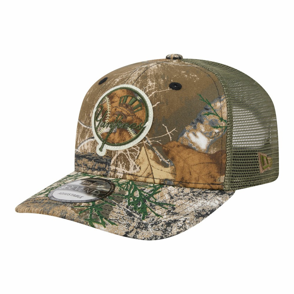 New York Yankees New Era Realtree 9SEVENTY Adjustable Hat - Camo Hats
