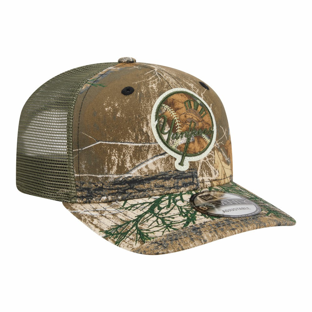 New York Yankees New Era Realtree 9SEVENTY Adjustable Hat - Camo Hats