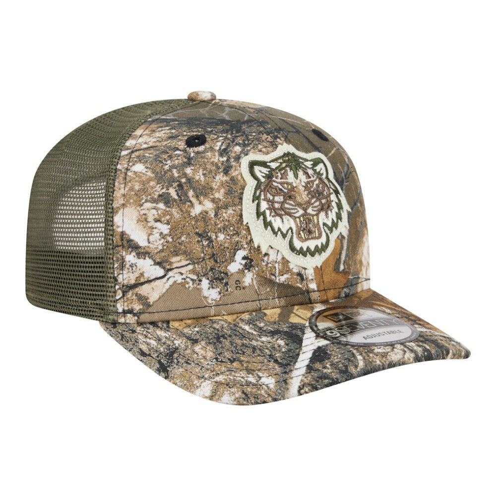 Detroit Tigers New Era Realtree 9SEVENTY Adjustable Hat - Camo Hats