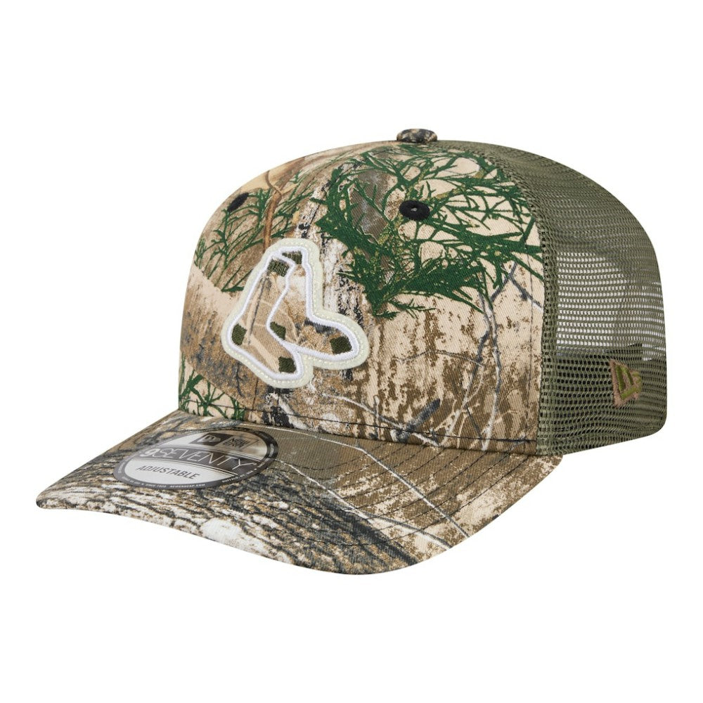 Boston Red Sox New Era Realtree 9SEVENTY Adjustable Hat - Camo Hats