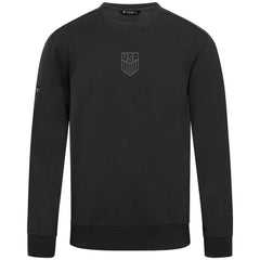 USMNT Levelwear Zane Chenille Sweatshirt Black sale