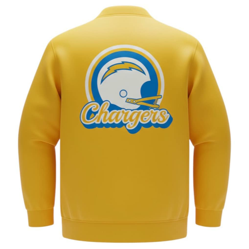 Los Angeles Chargers The Wild Collective Unisex Charger Power Fleece Sweatshirt Gold
