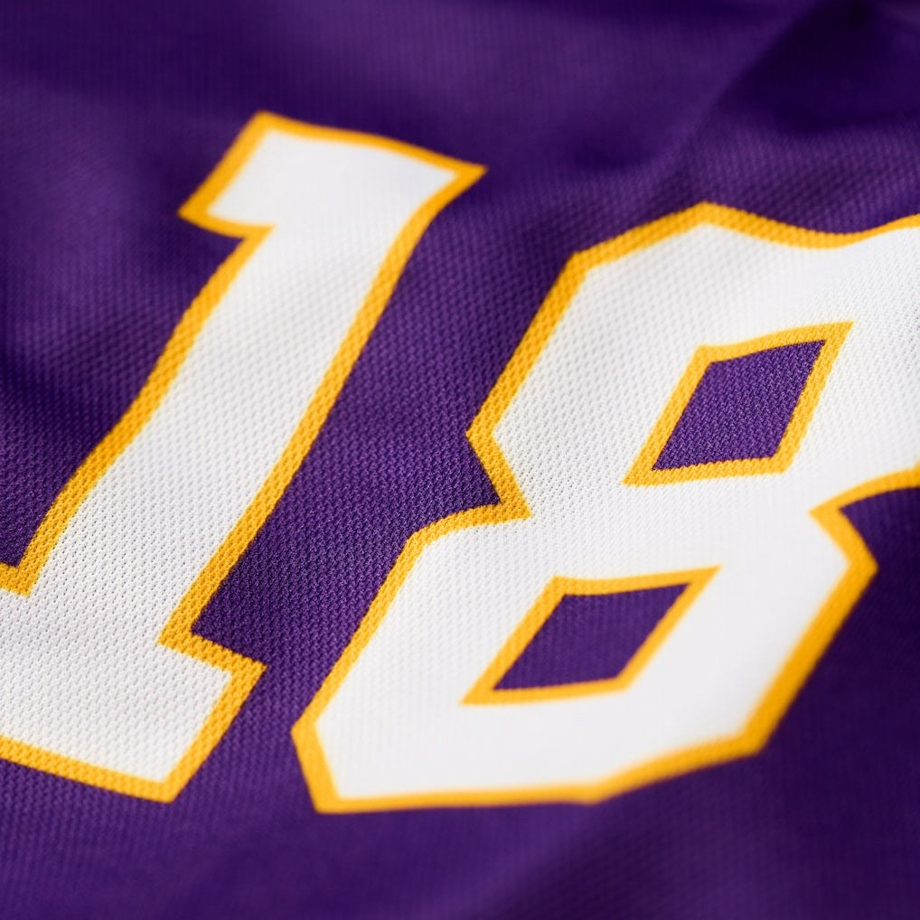 NFL Justin Jefferson Minnesota Vikings Hockey Jersey - Purple cheap