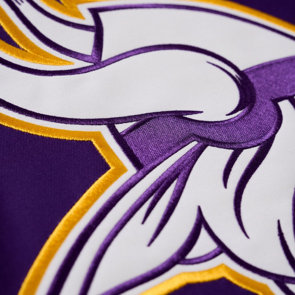 NFL Justin Jefferson Minnesota Vikings Hockey Jersey - Purple cheap