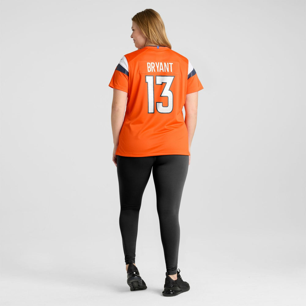 Pat Bryant Denver Broncos Women's Team Game Jersey Orange