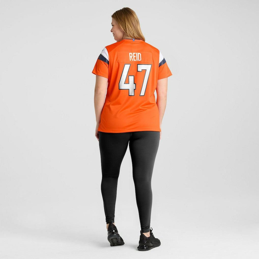Karene Reid Denver Broncos Women's Team Game Jersey Orange