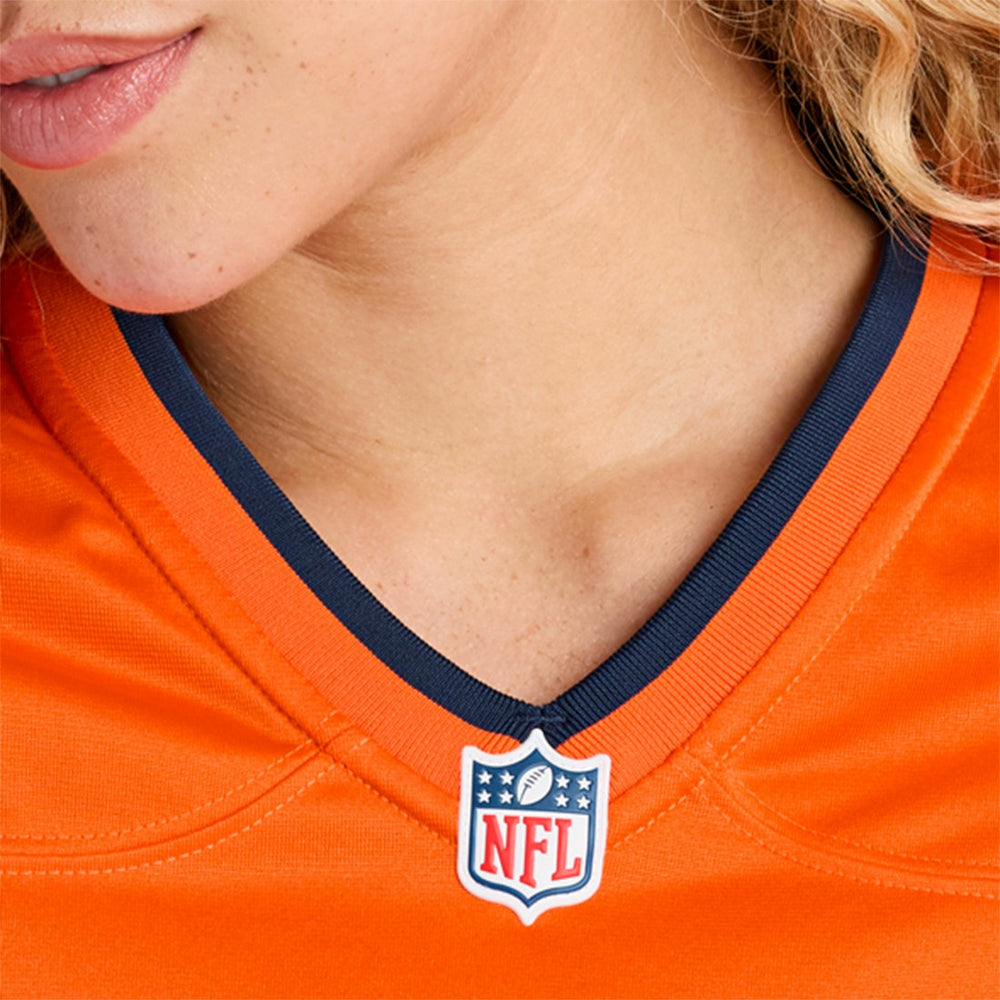 Que Robinson Denver Broncos Women's Team Game Jersey Orange