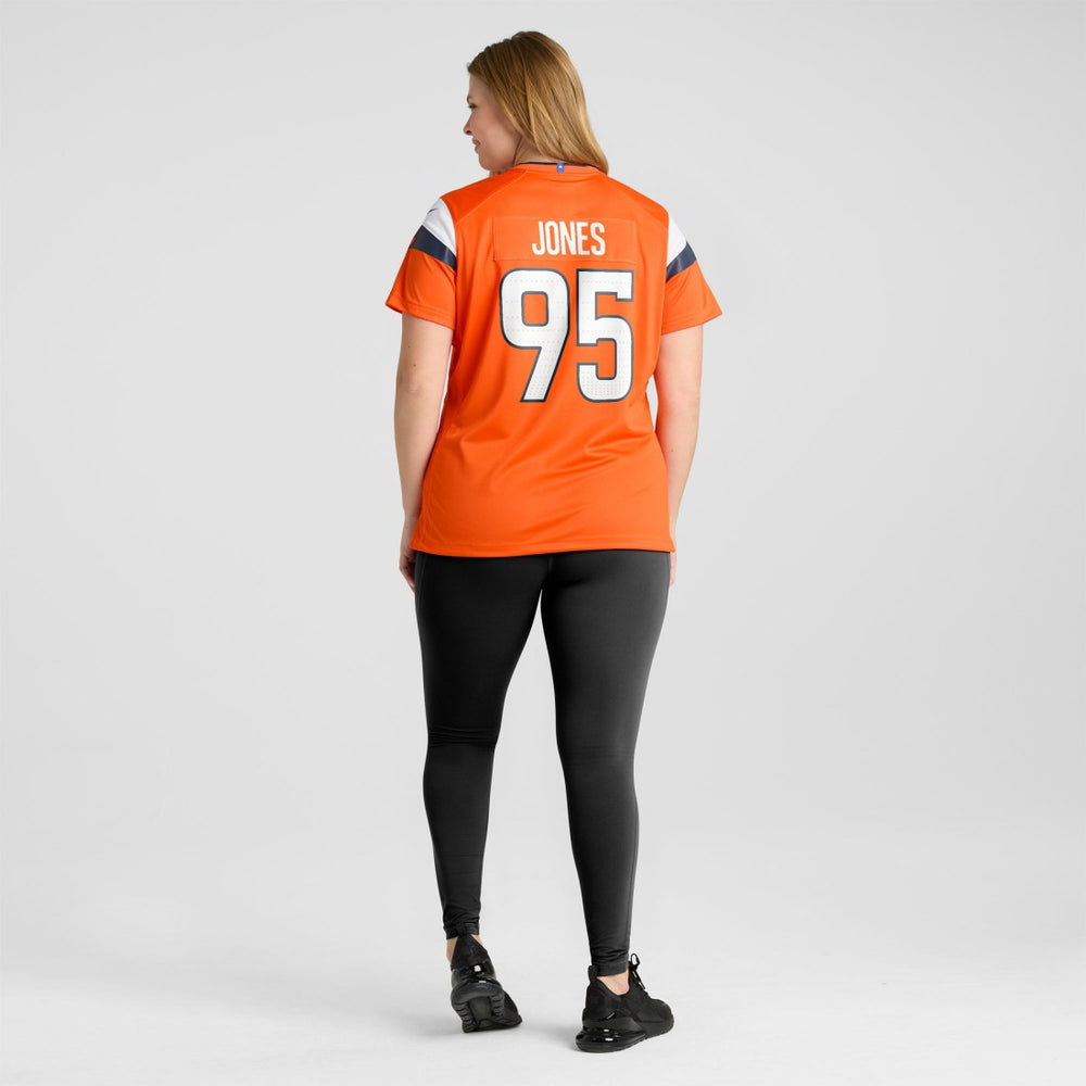 Sai'vion Jones Denver Broncos Women's Team Game Jersey Orange