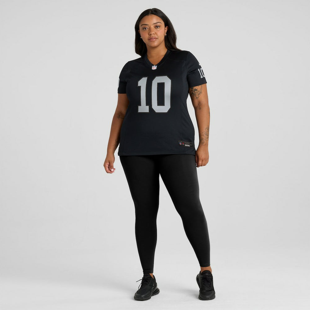 Dont'e Thornton Jr. Las Vegas Raiders Women's Team Game Jersey Black