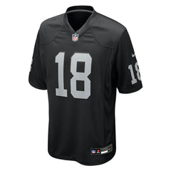 Jack Bech Las Vegas Raiders Team Game Jersey Black