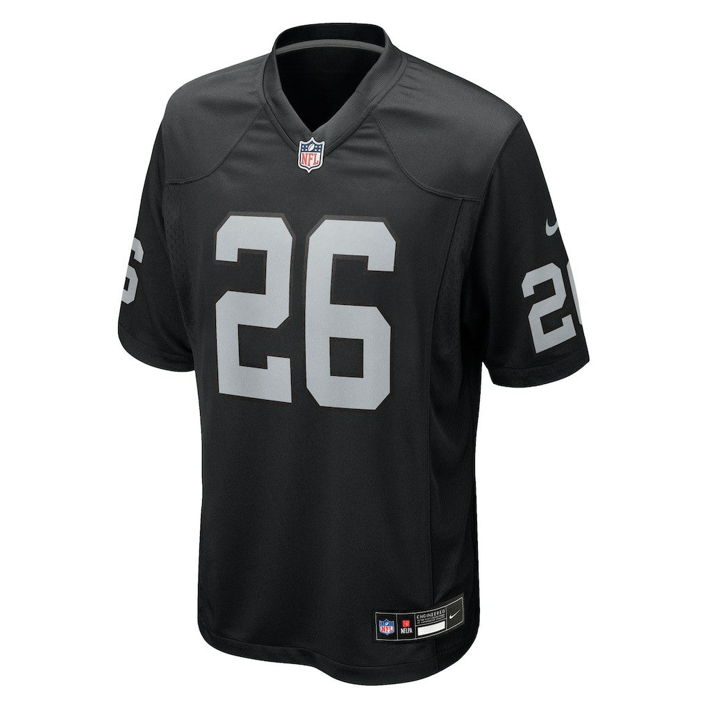 Darien Porter Las Vegas Raiders Team Game Jersey Black