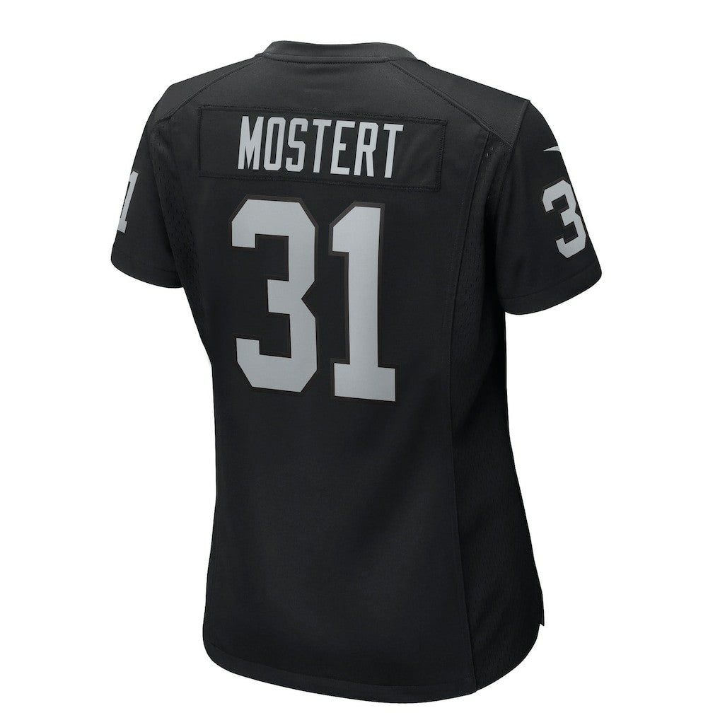 Raheem Mostert Las Vegas Raiders Women's Team Game Jersey Black