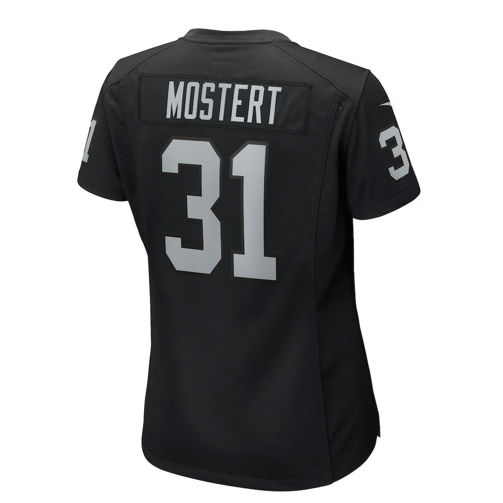 Raheem Mostert Las Vegas Raiders Women's Team Game Jersey Black