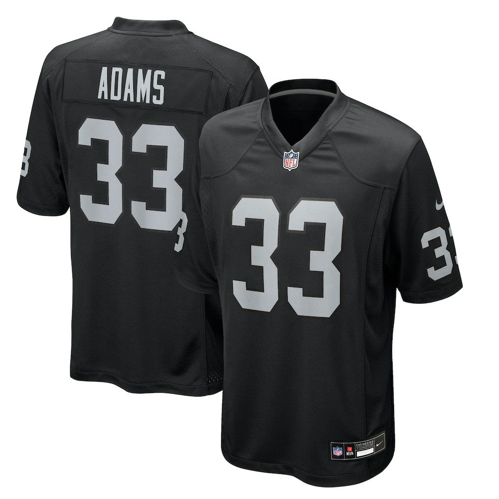 Jamal Adams Las Vegas Raiders Team Game Jersey Black