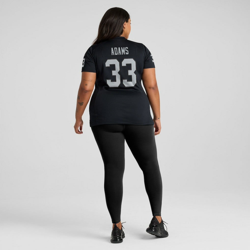 Jamal Adams Las Vegas Raiders Women's Team Game Jersey Black