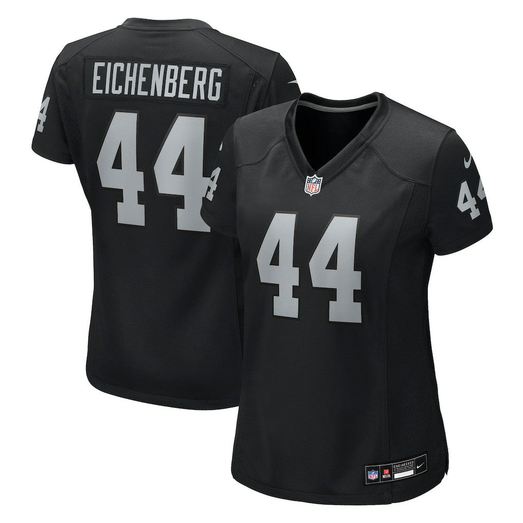 Tommy Eichenberg Las Vegas Raiders Women's Team Game Jersey Black