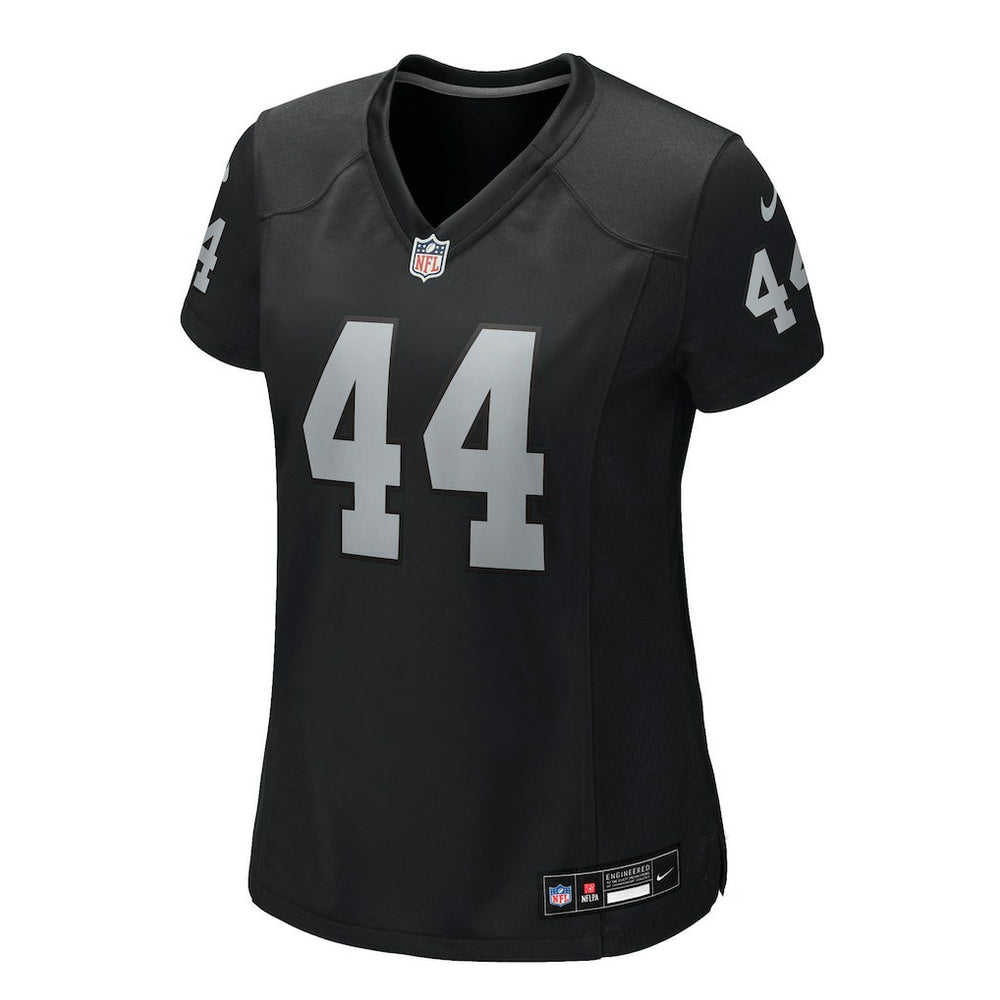 Tommy Eichenberg Las Vegas Raiders Women's Team Game Jersey Black