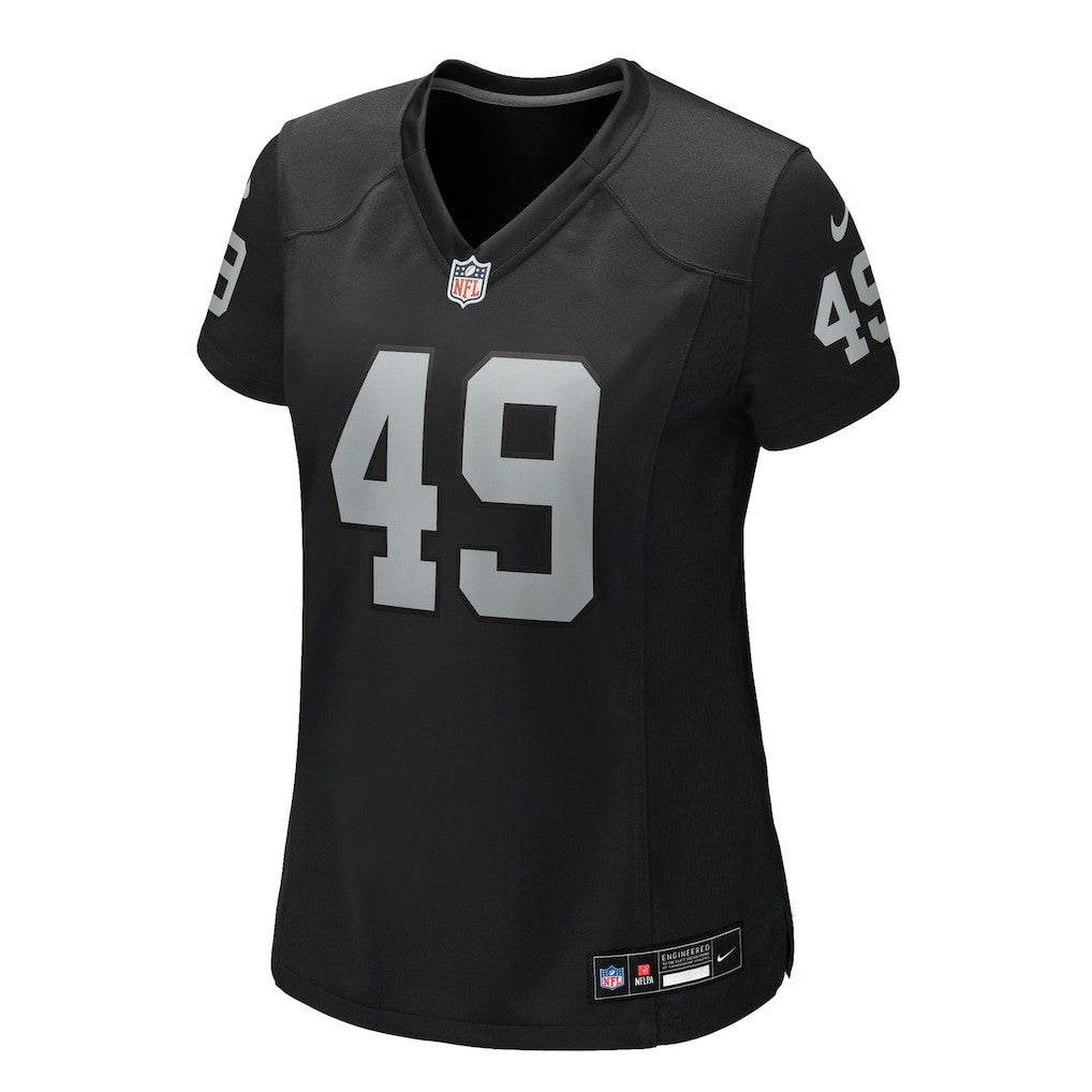 Charles Snowden Las Vegas Raiders Women's Team Game Jersey Black