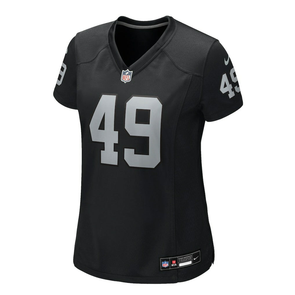 Charles Snowden Las Vegas Raiders Women's Team Game Jersey Black