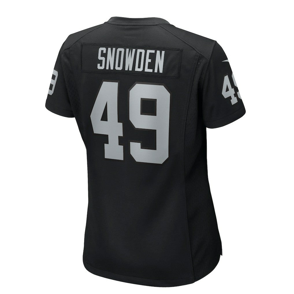 Charles Snowden Las Vegas Raiders Women's Team Game Jersey Black