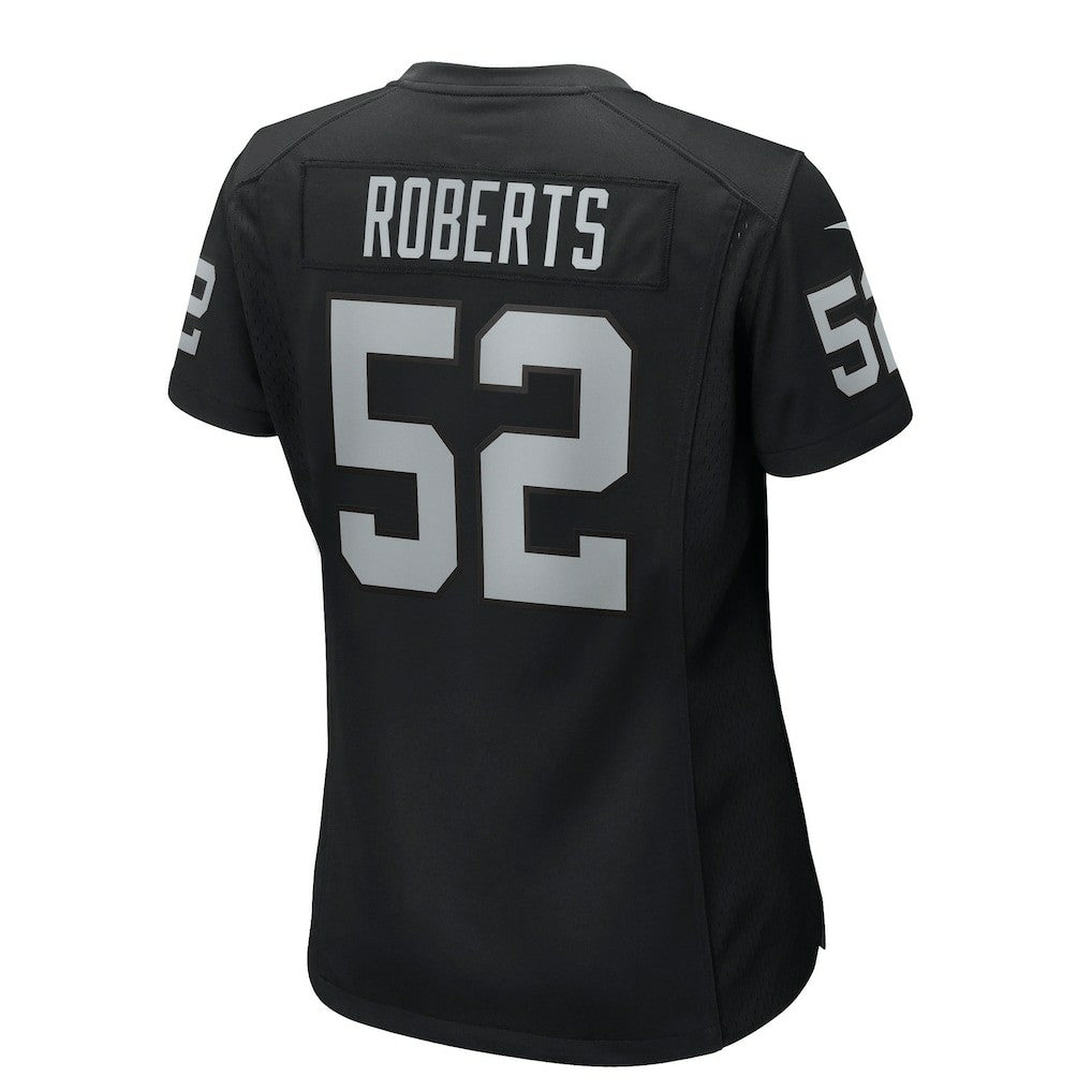 Elandon Roberts Las Vegas Raiders Women's Team Game Jersey Black