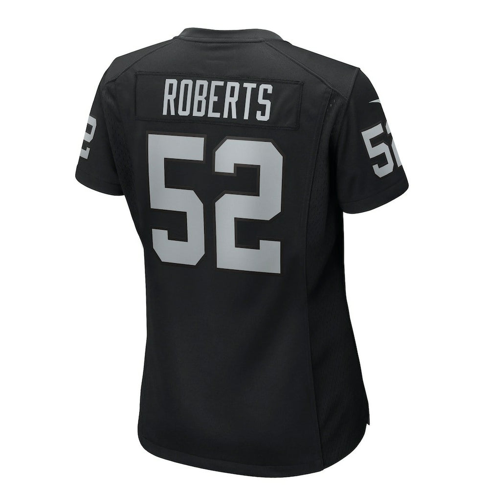 Elandon Roberts Las Vegas Raiders Women's Team Game Jersey Black