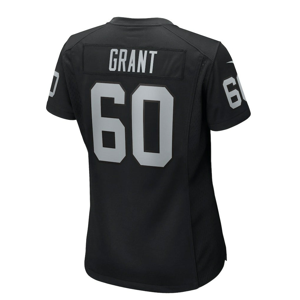 Charles Grant Las Vegas Raiders Women's Team Game Jersey Black