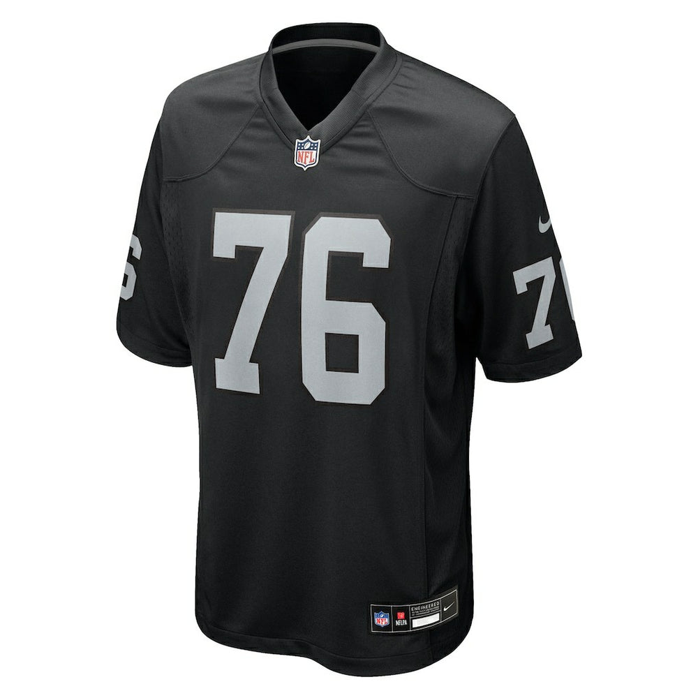 Caleb Rogers Las Vegas Raiders Team Game Jersey Black