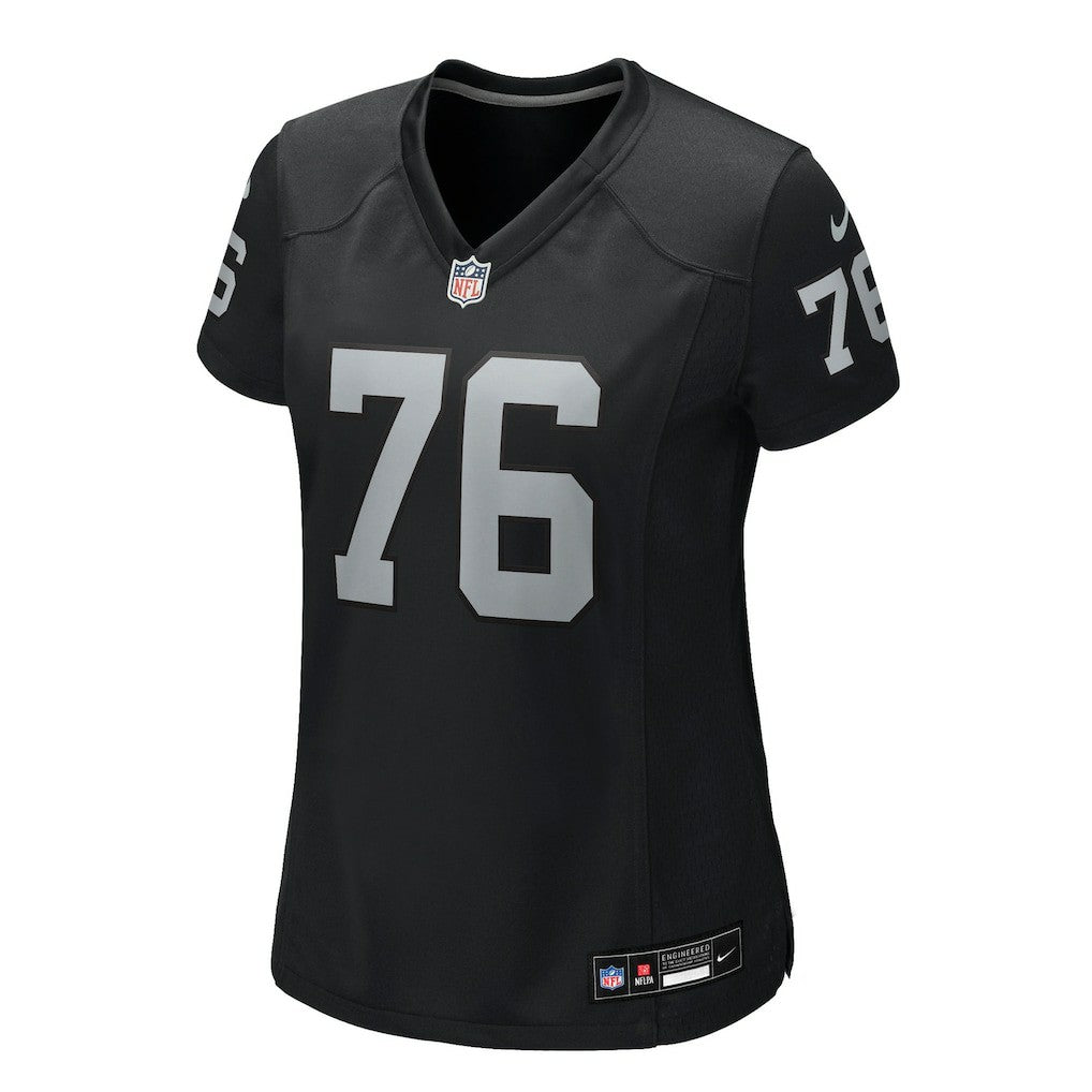 Caleb Rogers Las Vegas Raiders Women's Team Game Jersey Black