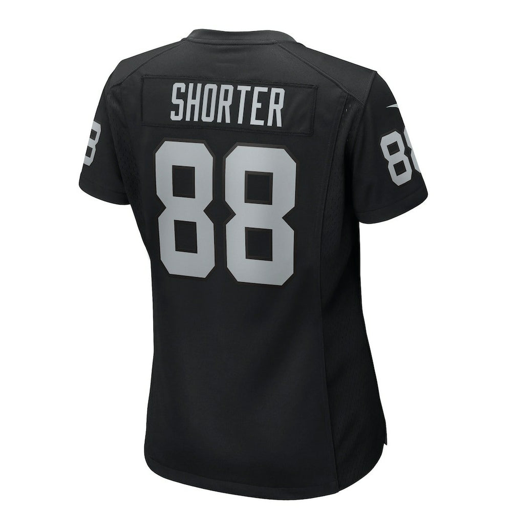 Justin Shorter Las Vegas Raiders Women's Team Game Jersey Black