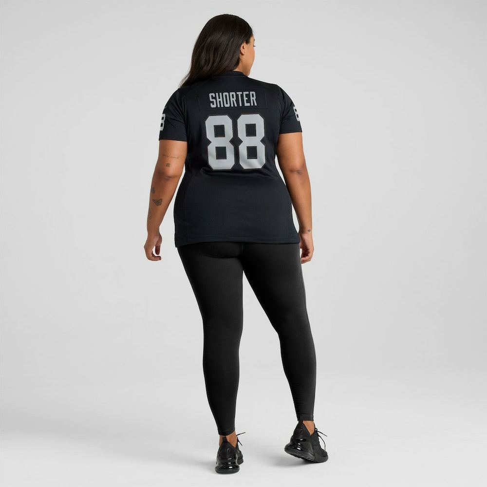Justin Shorter Las Vegas Raiders Women's Team Game Jersey Black