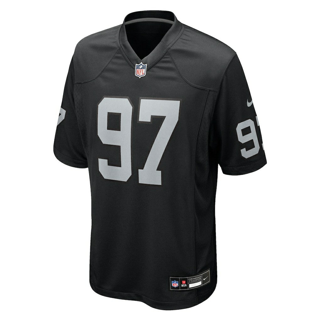 Tonka Hemingway Las Vegas Raiders Team Game Jersey Black