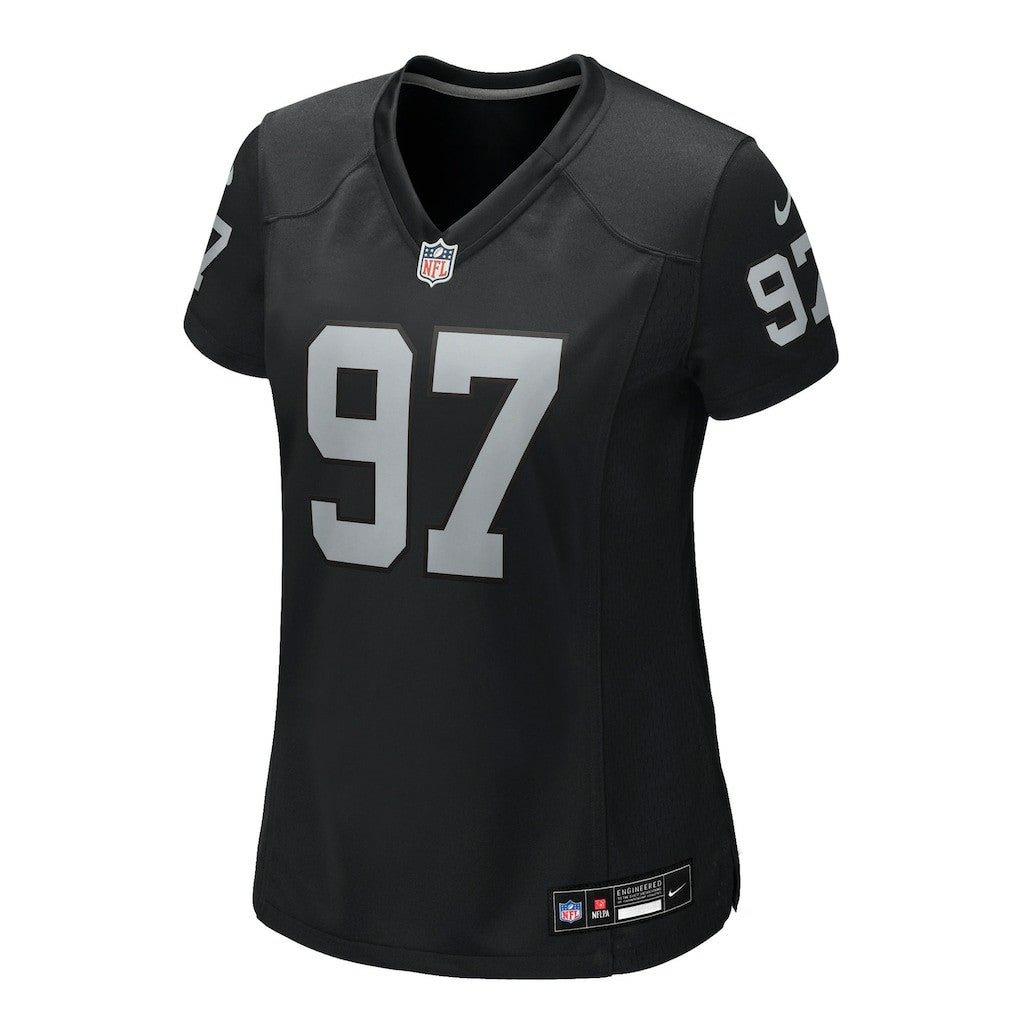 Tonka Hemingway Las Vegas Raiders Women's Team Game Jersey Black