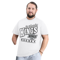 NHL Los Angeles Kings G-III Sports by Carl Banks Adaptive Headliner T-Shirt - White