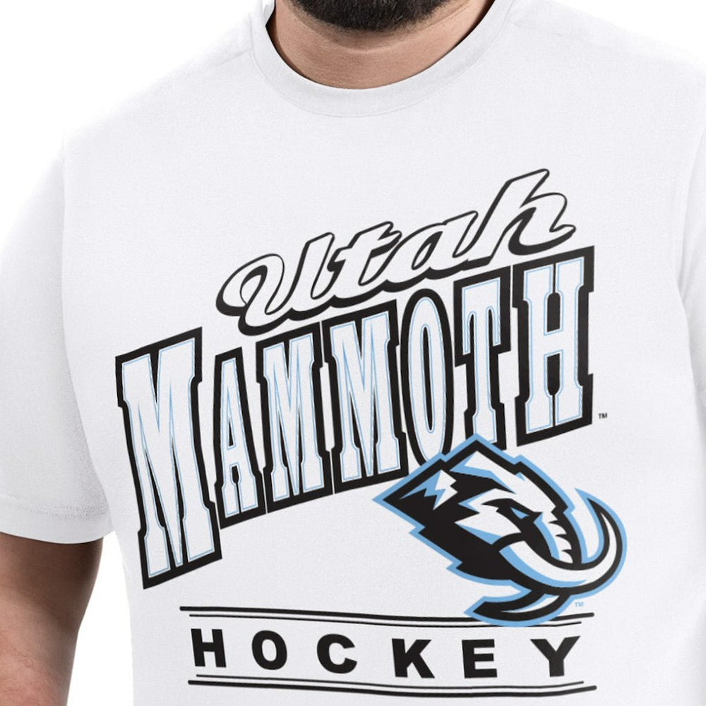 NHL Utah Mammoth G-III Sports by Carl Banks Adaptive Headliner T-Shirt - White