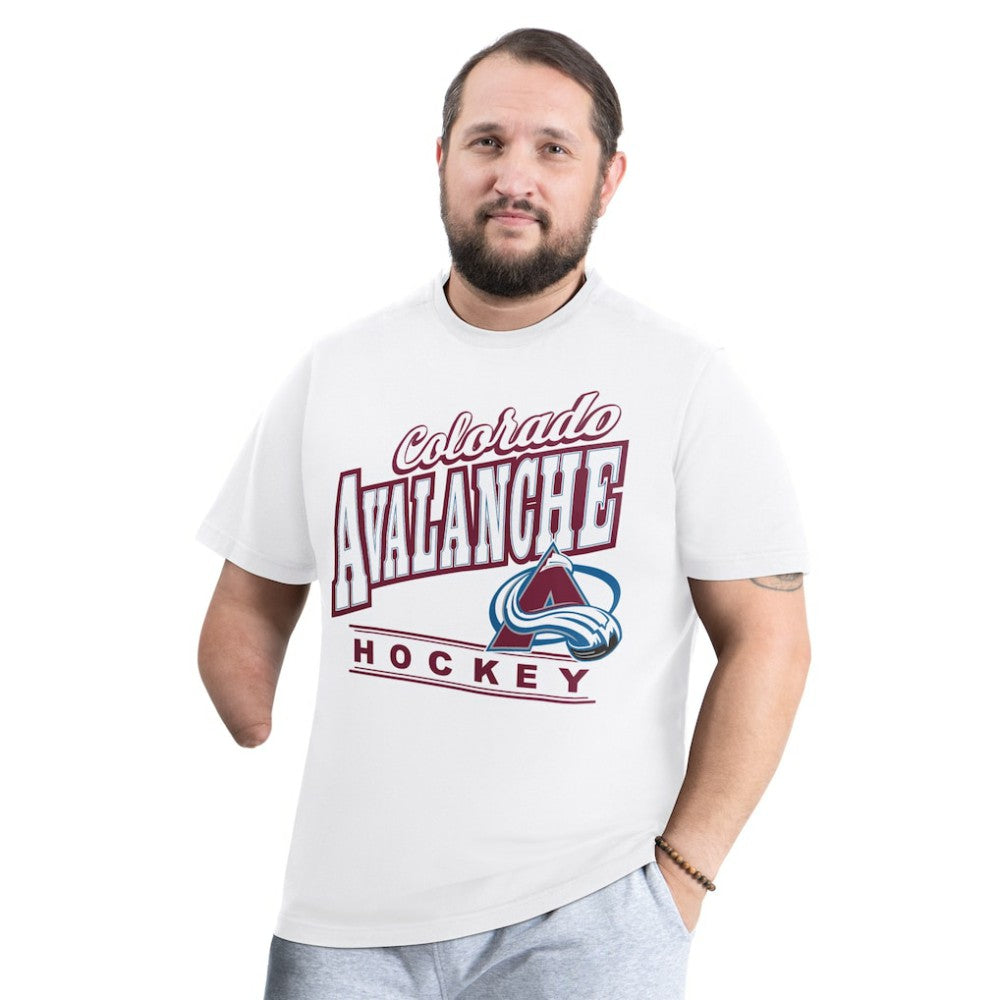 NHL Colorado Avalanche G-III Sports by Carl Banks Adaptive Headliner T-Shirt - White