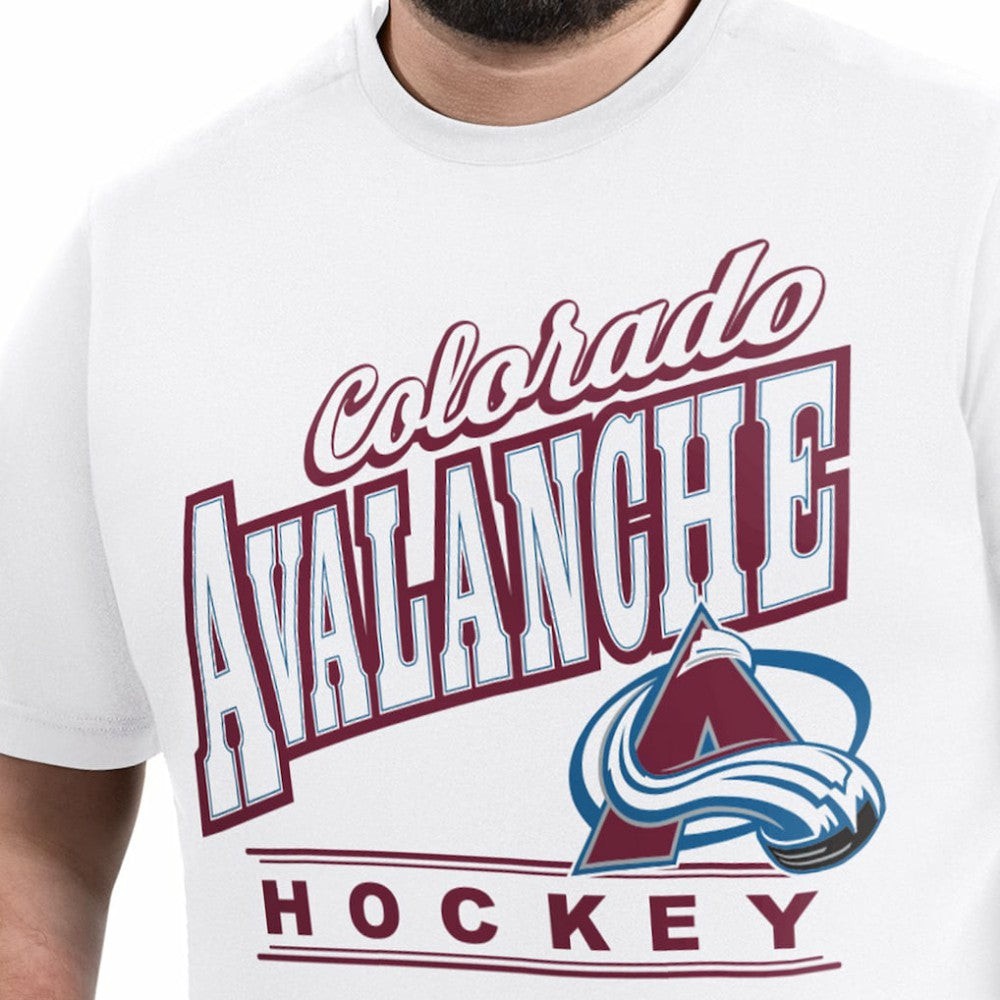 NHL Colorado Avalanche G-III Sports by Carl Banks Adaptive Headliner T-Shirt - White