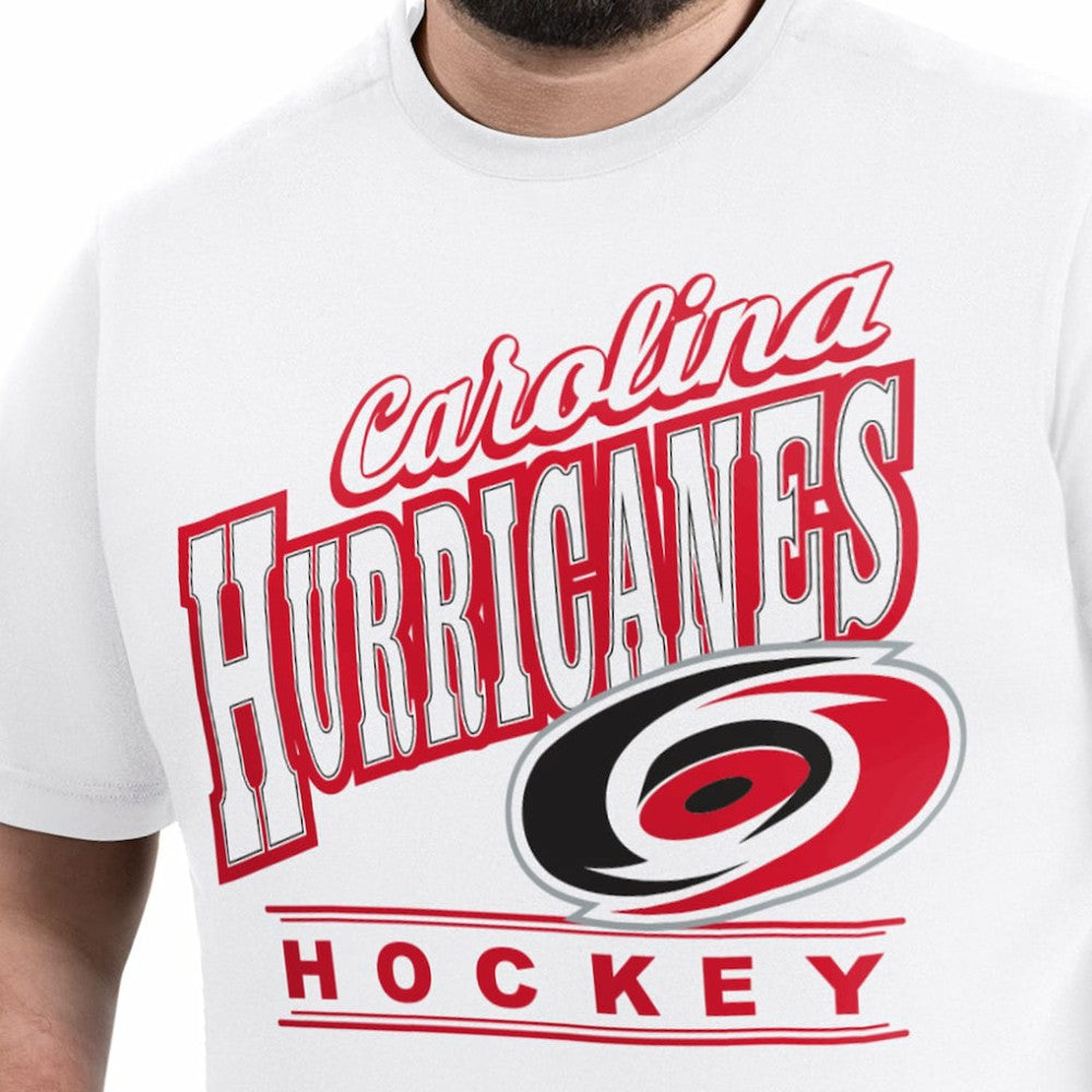 NHL Carolina Hurricanes G-III Sports by Carl Banks Adaptive Headliner T-Shirt - White