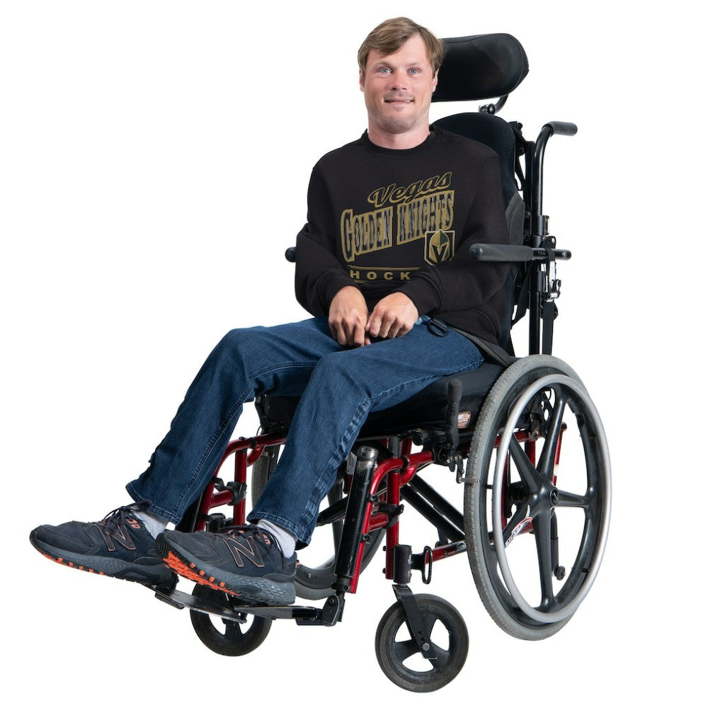 NHL Vegas Golden Knights G-III Sports by Carl Banks Adaptive Headliner Fleece Sweatshirt - Black