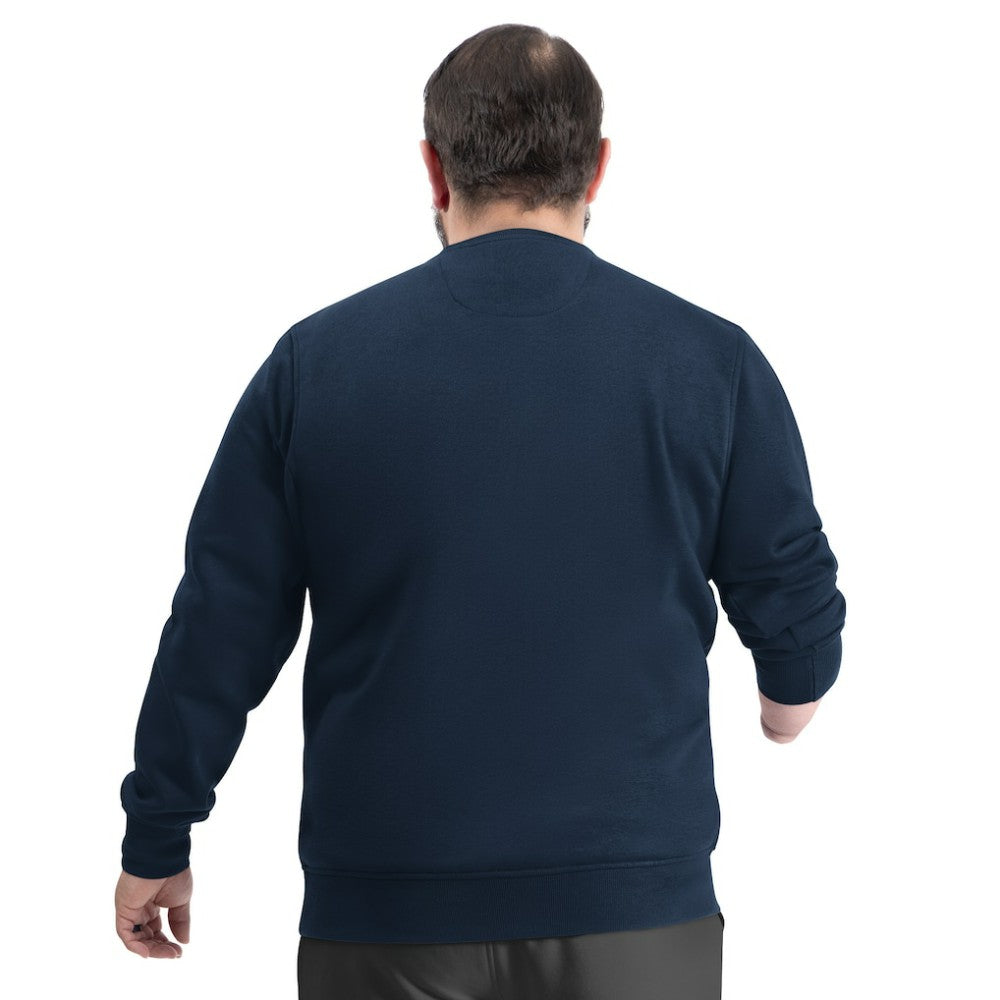 NHL Vancouver Canucks G-III Sports by Carl Banks Adaptive Headliner Fleece Sweatshirt - Navy