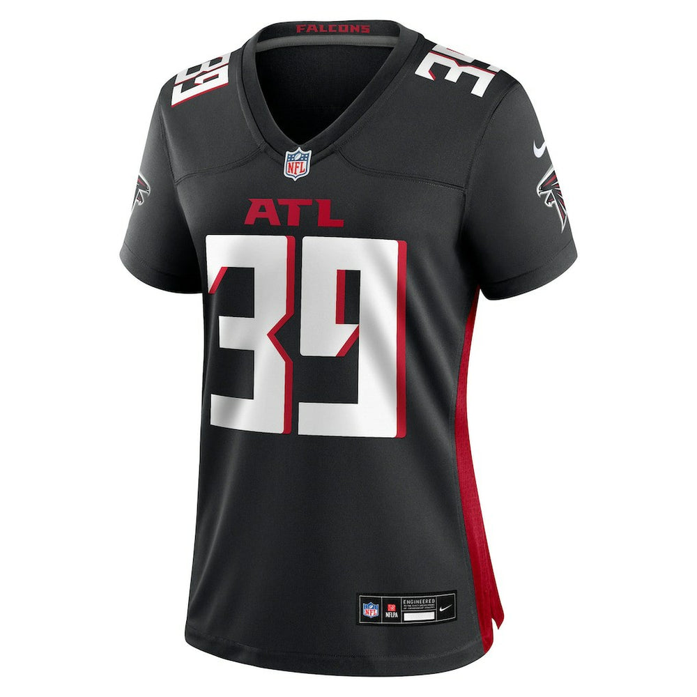John Parker Romo Atlanta Falcons Women's Team Game Jersey Black