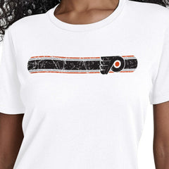 NHL Philadelphia Flyers Starter Women's Team Stripe T-Shirt - White